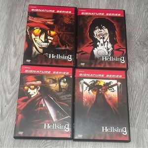 Hellsing Complete Anime DVD Series Vol 1-4 OOP Geneon Signature Series Japan